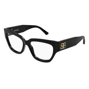 NEW BALENCIAGA BB0326O 001 BLACK EYEGLASSES